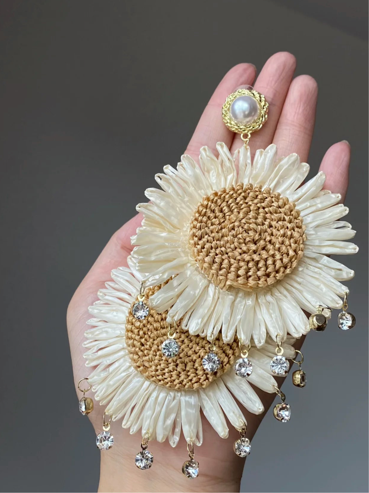 Boucles Raffia 🌻