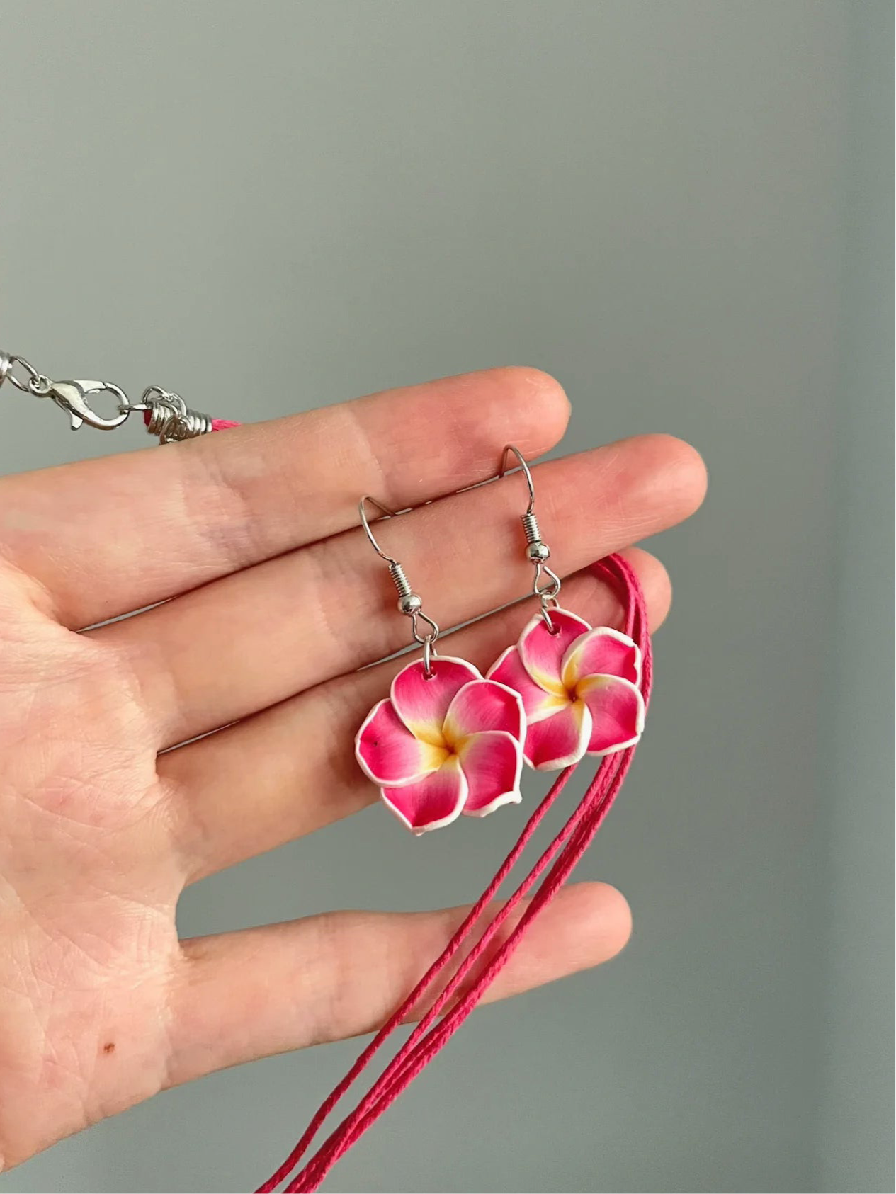 Ensemble bijoux fleur 🌺