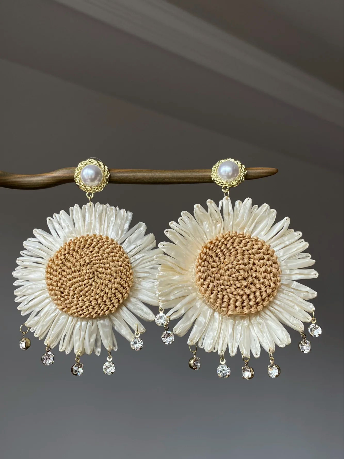 Boucles Raffia 🌻