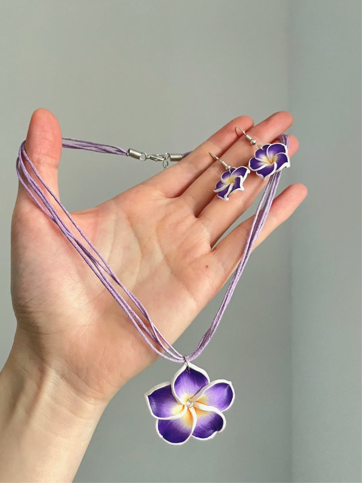 Ensemble bijoux fleur 🌺