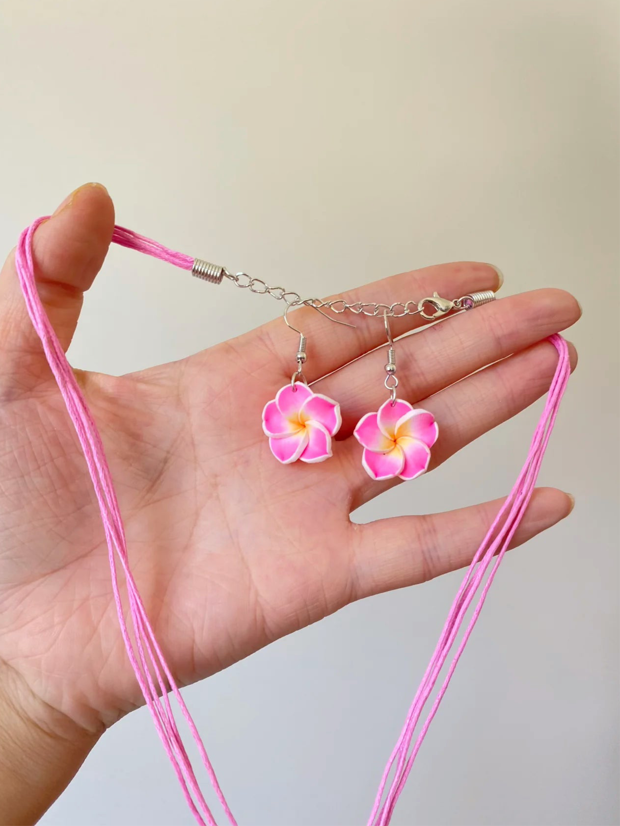 Ensemble bijoux fleur 🌺