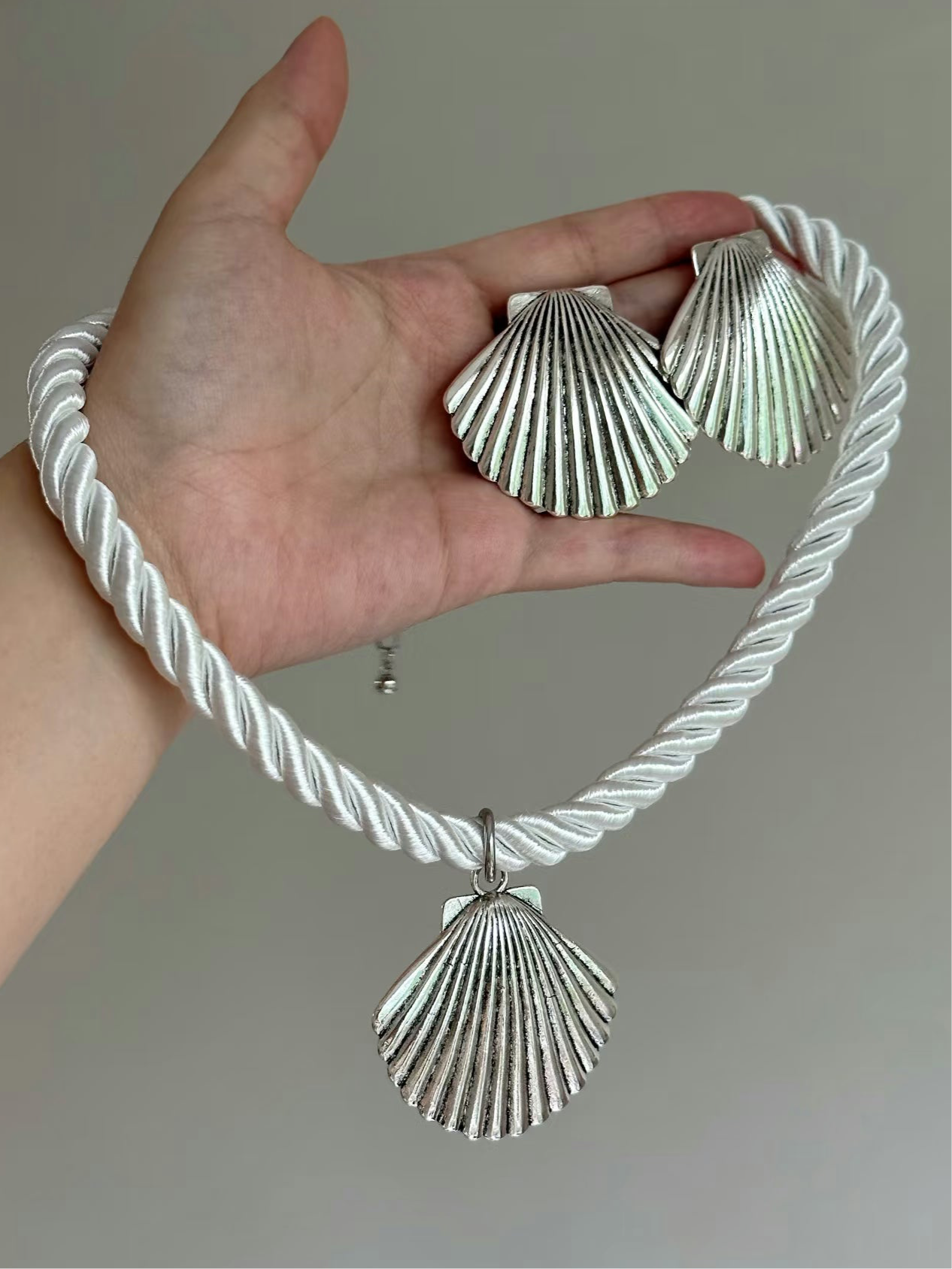 Ensemble bijoux Shell - (Doré ou Argent)