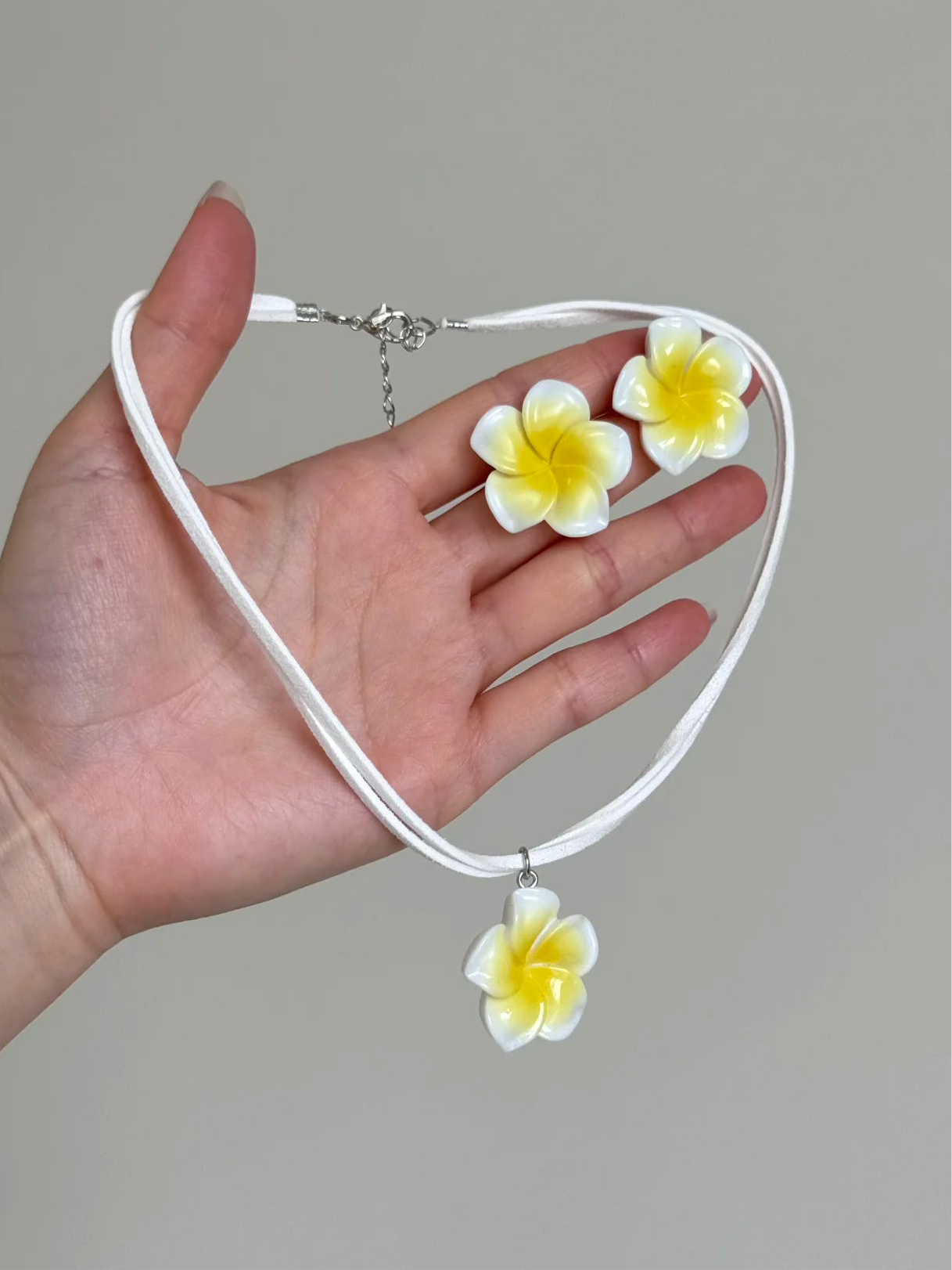 Ensemble bijoux fleur 🌺